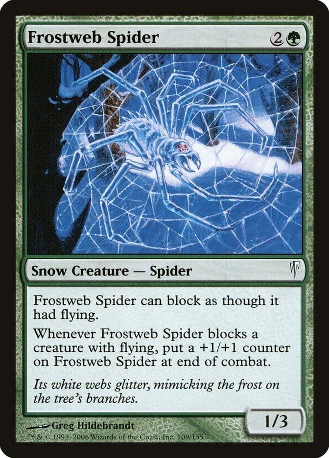 Magic: The Gathering MTG Single Frostweb Spider [Coldsnap]