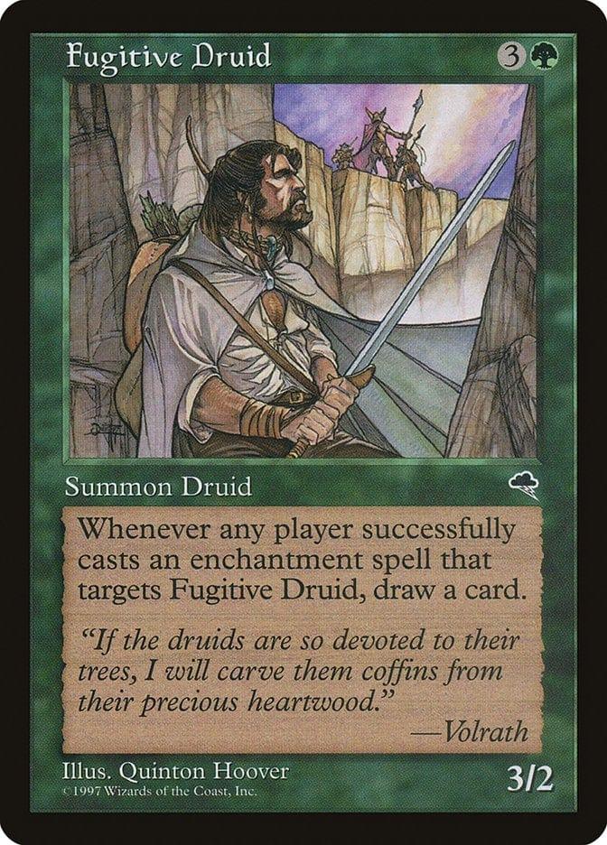 Magic: The Gathering MTG Single Fugitive Druid [Tempest]