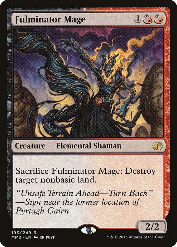 Magic: The Gathering MTG Single Fulminator Mage [Modern Masters 2015]