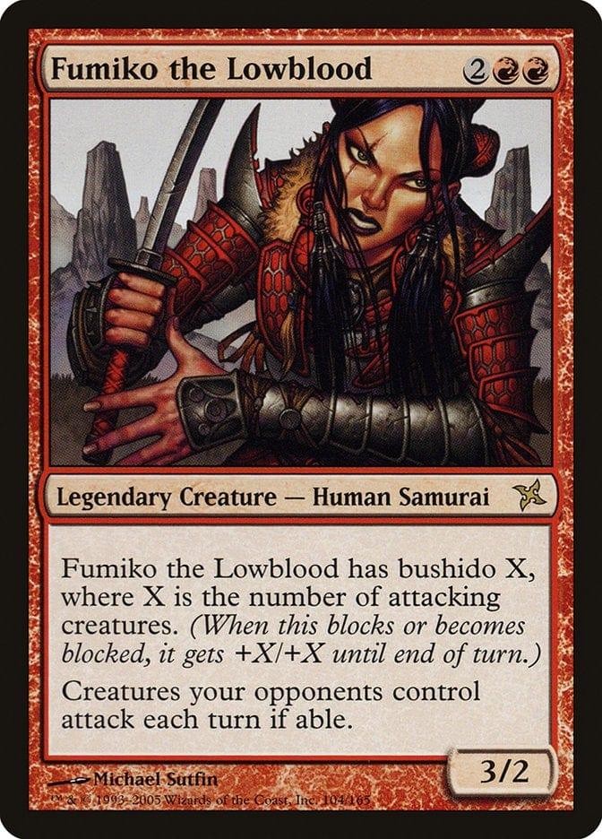 Magic: The Gathering MTG Single Fumiko the Lowblood [Betrayers of Kamigawa]