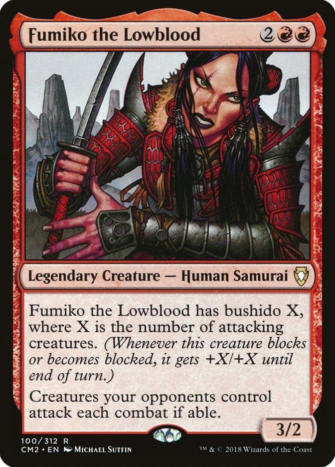 Magic: The Gathering MTG Single Fumiko the Lowblood [Commander Anthology Volume II]