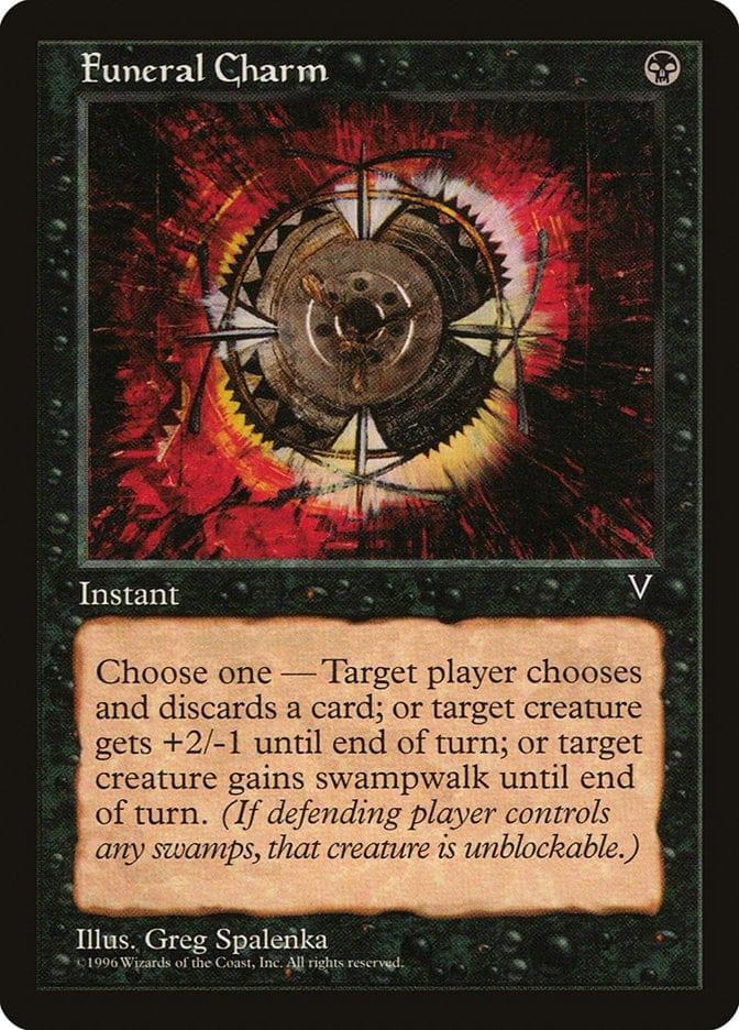 Magic: The Gathering MTG Single Funeral Charm [Visions]