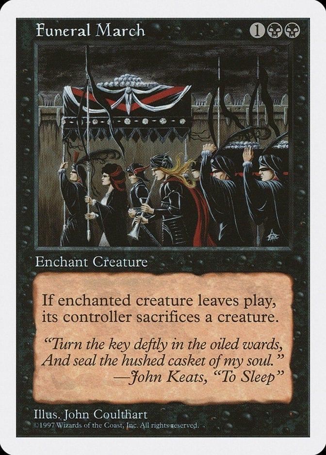 Magic: The Gathering MTG Single Funeral March [Fifth Edition]