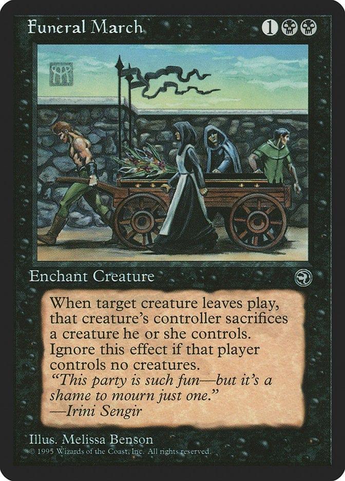 Magic: The Gathering MTG Single Funeral March [Homelands]