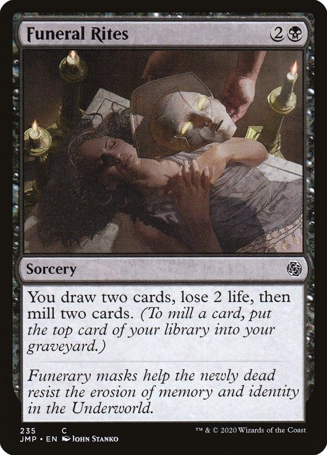 Magic: The Gathering MTG Single Funeral Rites [Jumpstart]