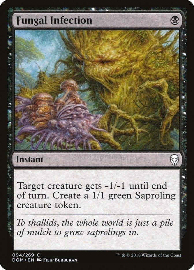 Magic: The Gathering MTG Single Fungal Infection [Dominaria]