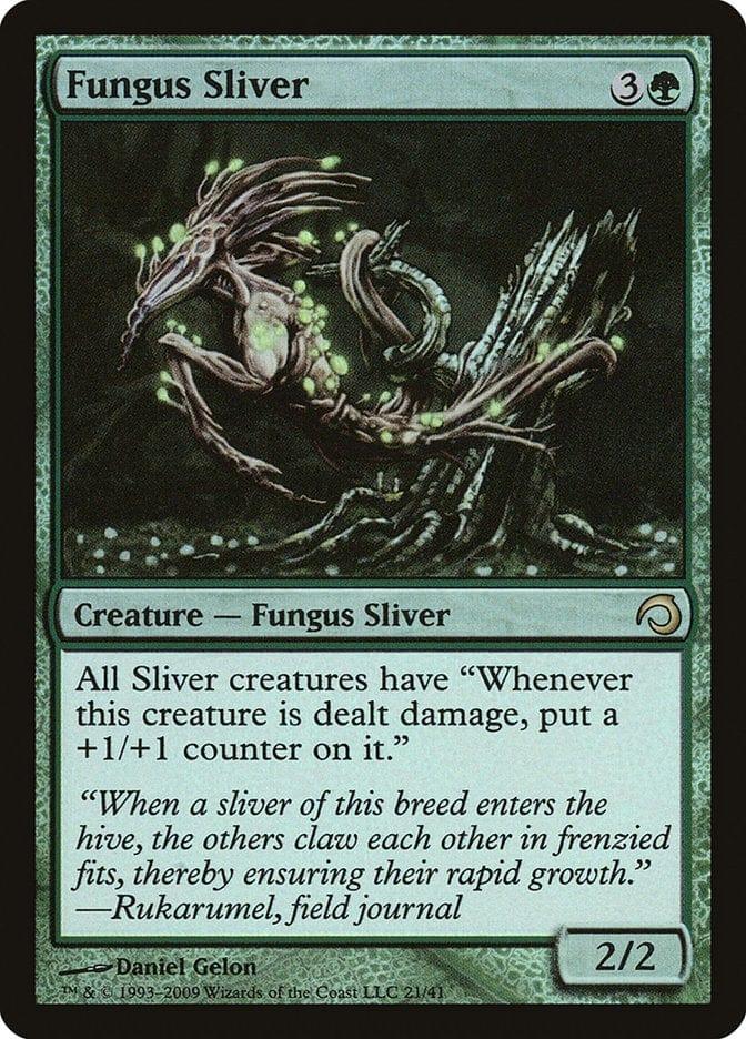 Magic: The Gathering MTG Single Fungus Sliver [Premium Deck Series: Slivers]