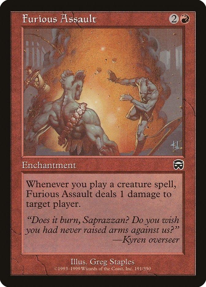 Magic: The Gathering MTG Single Furious Assault [Mercadian Masques]