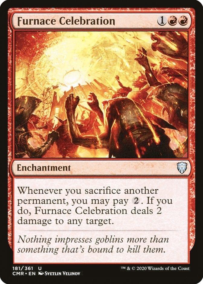 Magic: The Gathering MTG Single Furnace Celebration [Commander Legends]