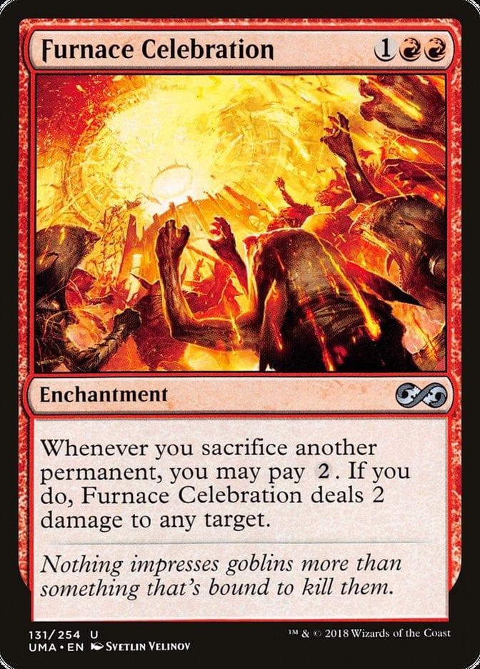 Magic: The Gathering MTG Single Furnace Celebration [Ultimate Masters]
