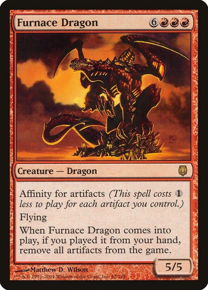 Magic: The Gathering MTG Single Furnace Dragon [Darksteel]