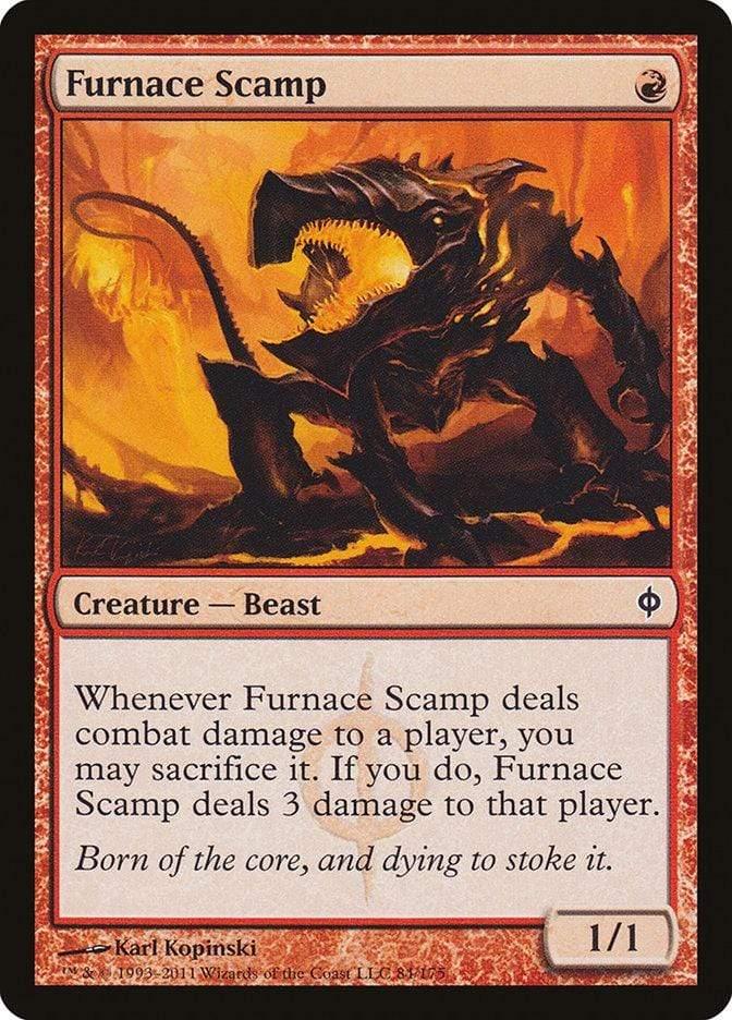 Magic: The Gathering MTG Single Furnace Scamp [New Phyrexia]