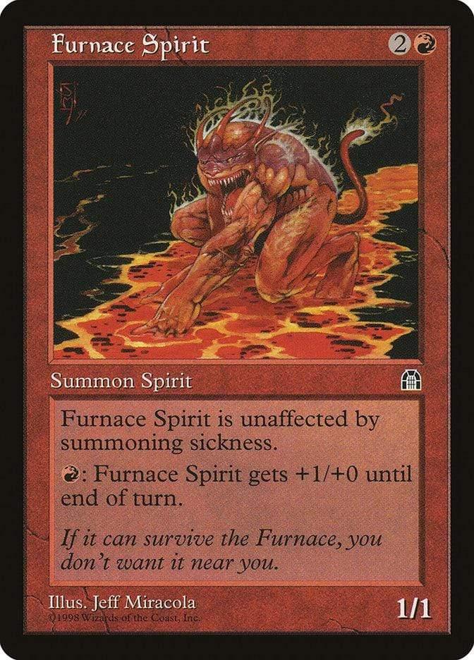 Magic: The Gathering MTG Single Furnace Spirit [Stronghold]