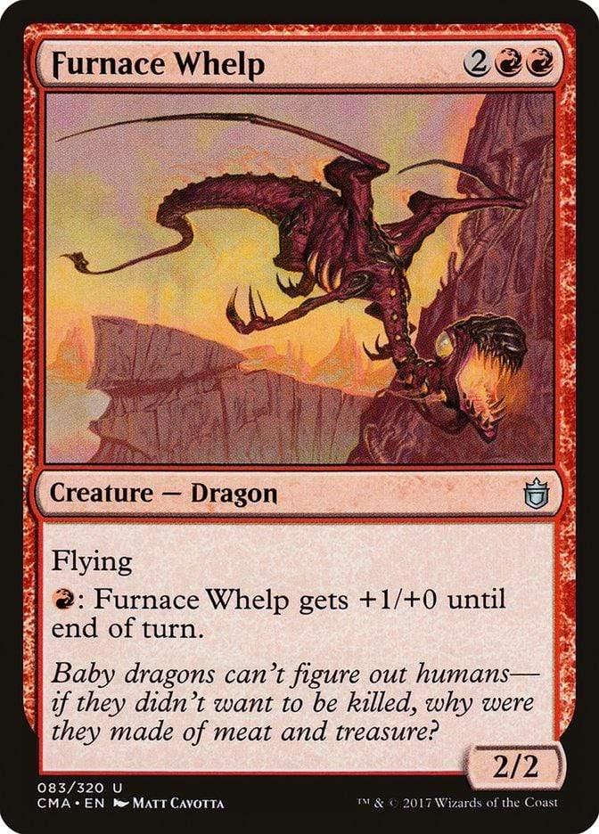 Magic: The Gathering MTG Single Furnace Whelp [Commander Anthology]