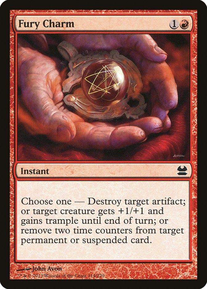 Magic: The Gathering MTG Single Fury Charm [Modern Masters]
