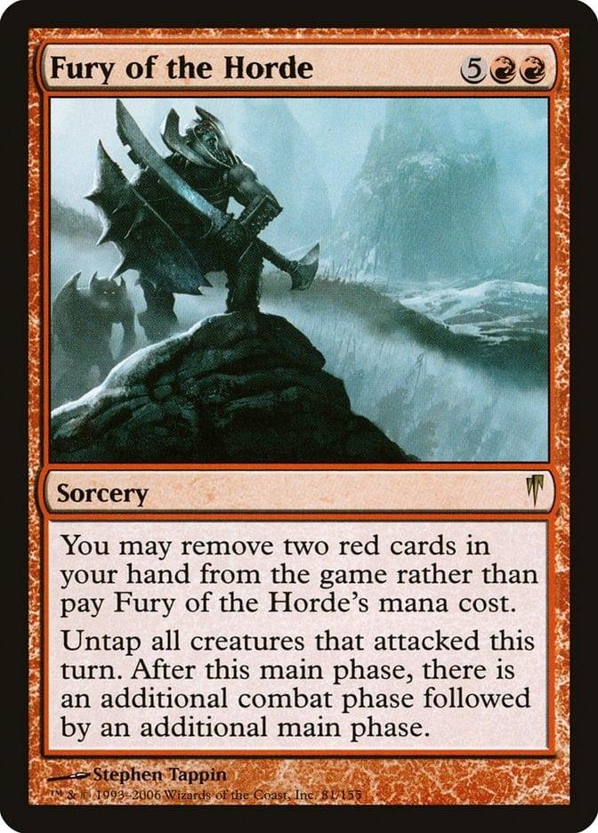 Magic: The Gathering MTG Single Fury of the Horde [Coldsnap]