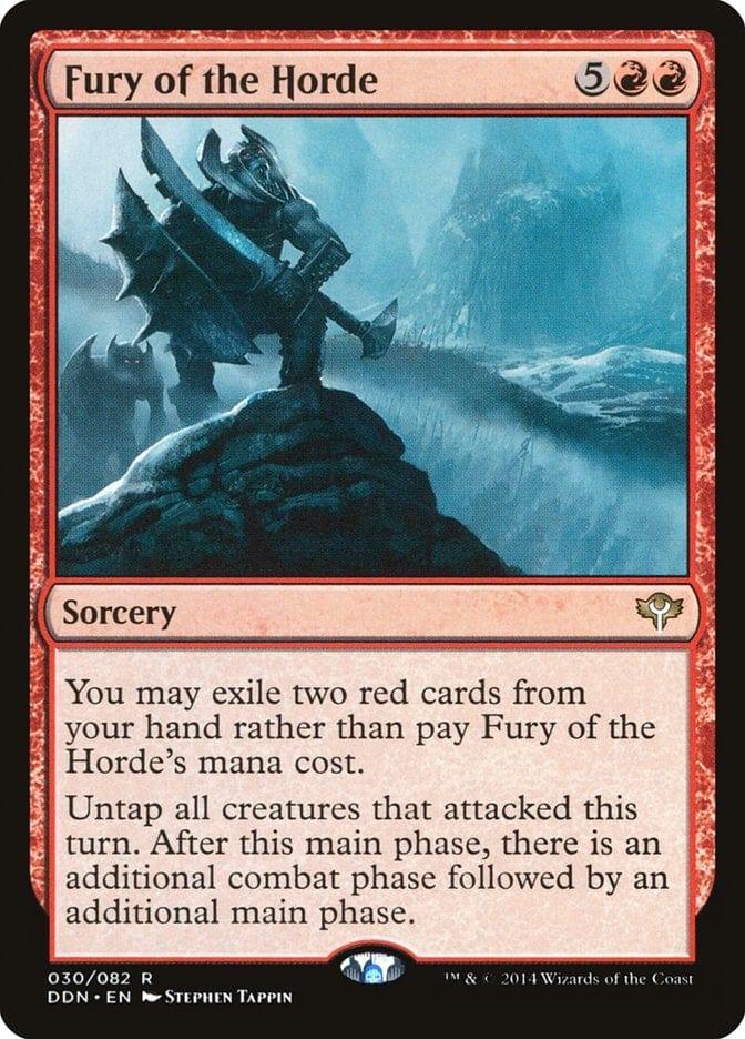 Magic: The Gathering MTG Single Fury of the Horde [Duel Decks: Speed vs. Cunning]