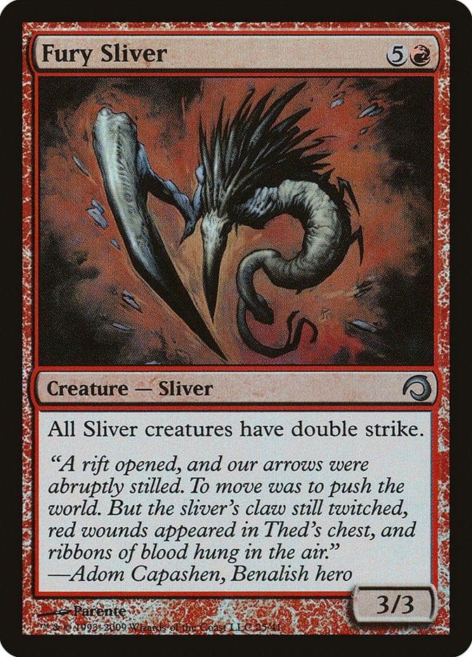 Magic: The Gathering MTG Single Fury Sliver [Premium Deck Series: Slivers]