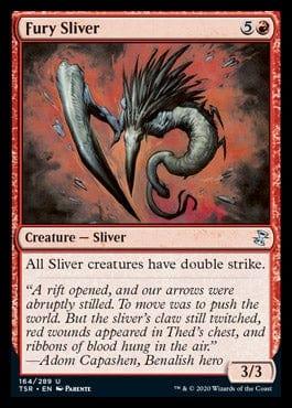 Magic: The Gathering MTG Single Fury Sliver [Time Spiral Remastered]