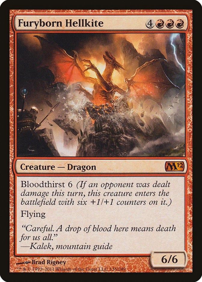 Magic: The Gathering MTG Single Furyborn Hellkite [Magic 2012]