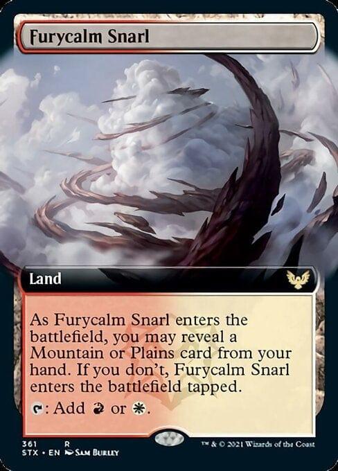 Magic: The Gathering MTG Single Furycalm Snarl (Extended) [Strixhaven: School of Mages]