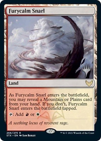 Magic: The Gathering MTG Single Furycalm Snarl (Promo Pack) [Strixhaven: School of Mages Promos]