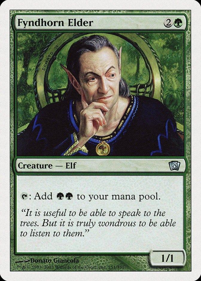 Magic: The Gathering MTG Single Fyndhorn Elder [Eighth Edition]