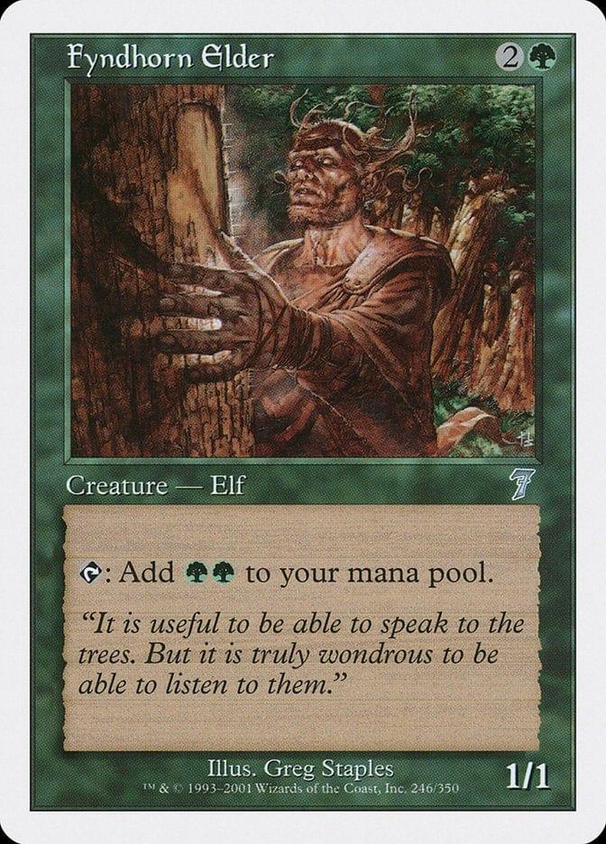 Magic: The Gathering MTG Single Fyndhorn Elder [Seventh Edition]