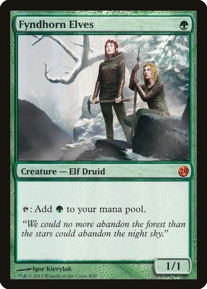 Magic: The Gathering MTG Single Fyndhorn Elves [From the Vault: Twenty]
