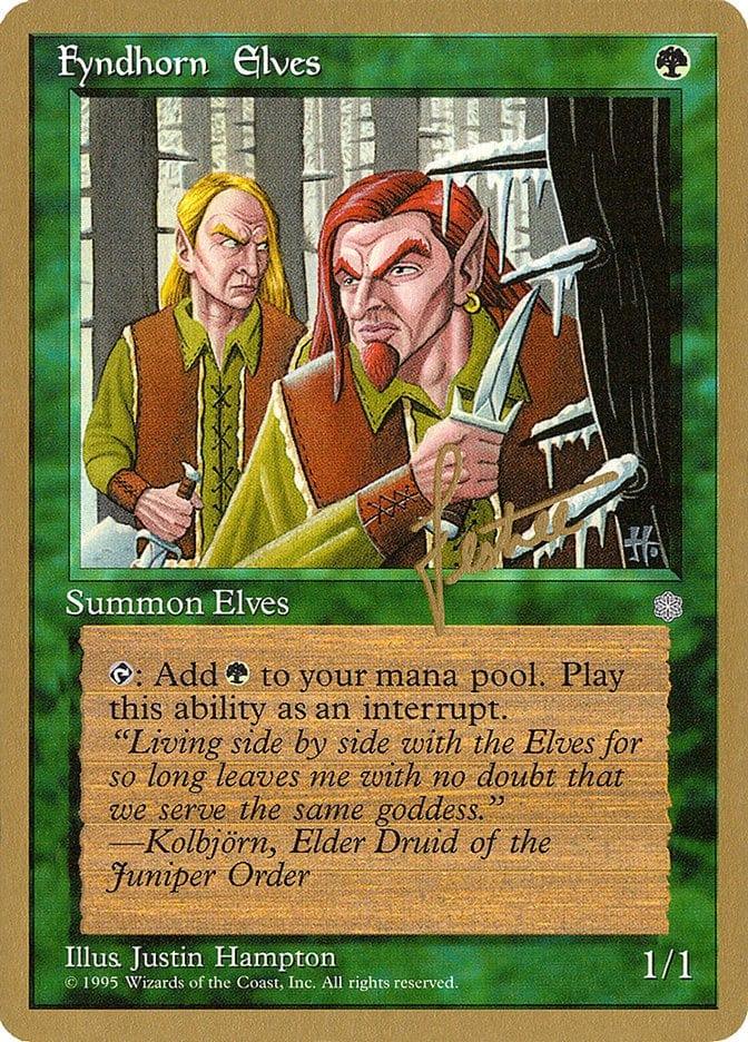Magic: The Gathering MTG Single Fyndhorn Elves [Pro Tour Collector Set]