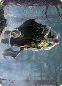 Magic: The Gathering MTG Single Fynn, the Fangbearer Art Card (Gold-Stamped Signature) [Kaldheim: Art Series]