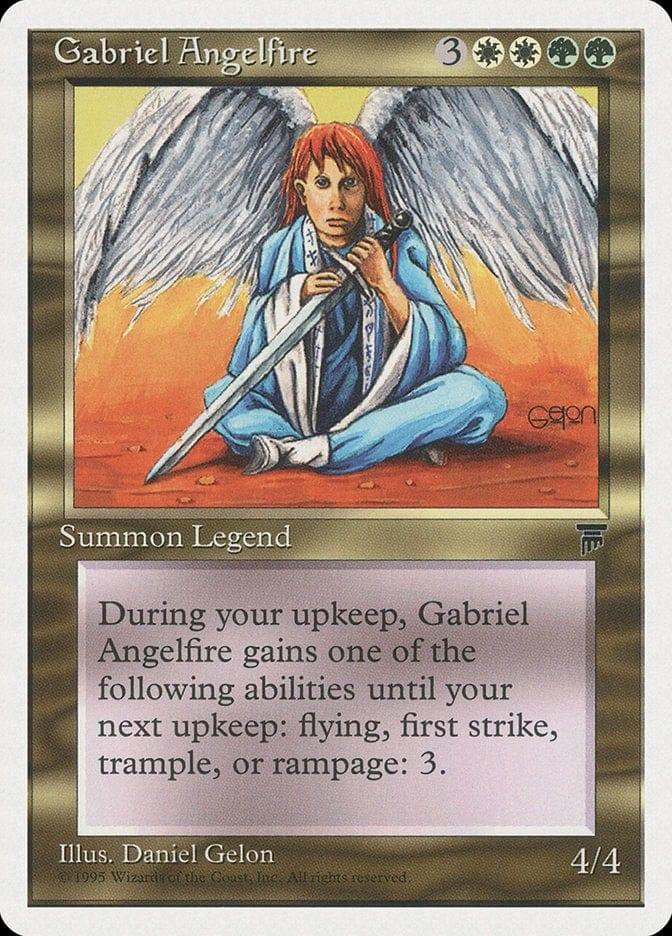 Magic: The Gathering MTG Single Gabriel Angelfire [Chronicles]