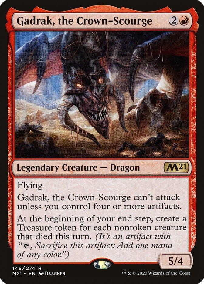Magic: The Gathering MTG Single Gadrak, the Crown-Scourge [Core Set 2021]