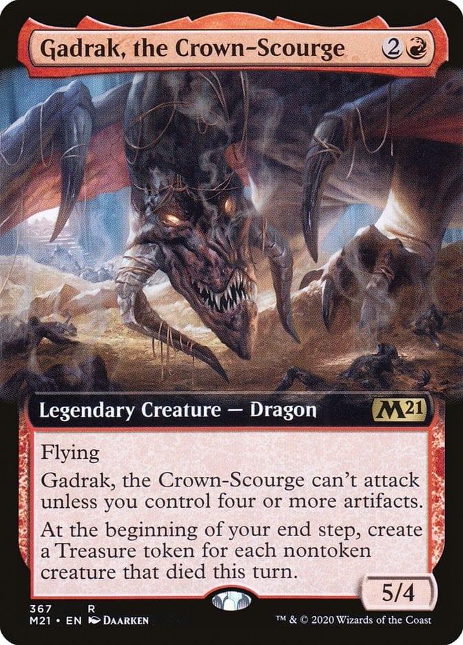 Magic: The Gathering MTG Single Gadrak, the Crown-Scourge (Extended) [Core Set 2021]