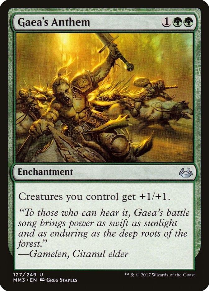 Magic: The Gathering MTG Single Gaea's Anthem [Modern Masters 2017]