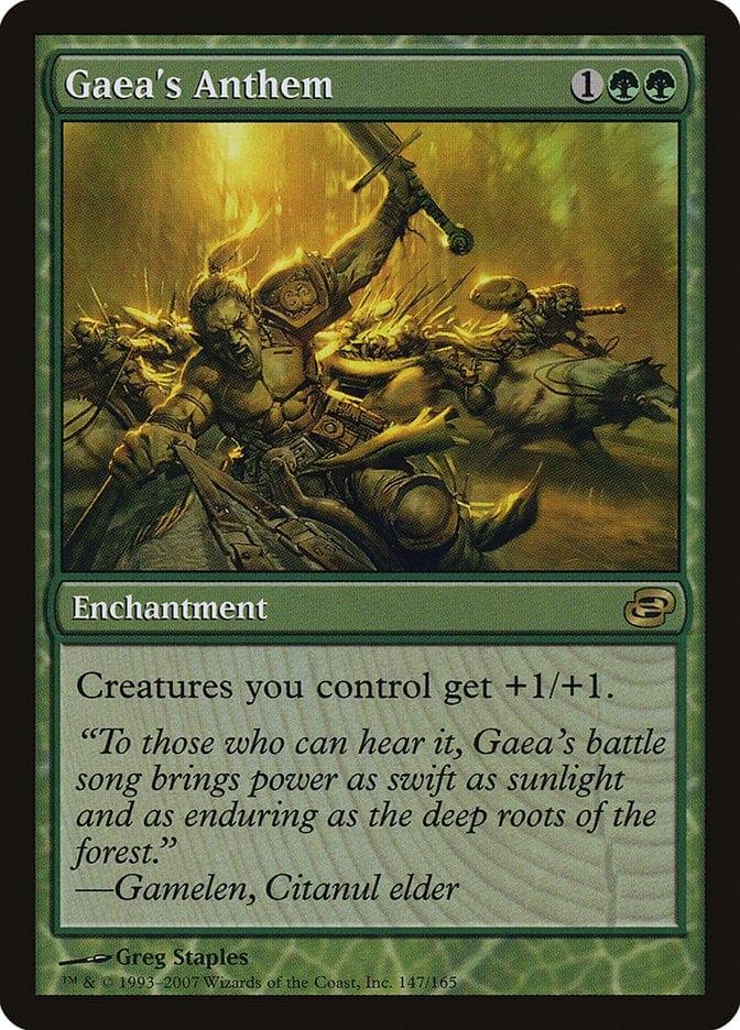 Magic: The Gathering MTG Single Gaea's Anthem [Planar Chaos]