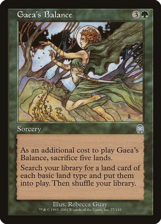 Magic: The Gathering MTG Single Gaea's Balance [Apocalypse]