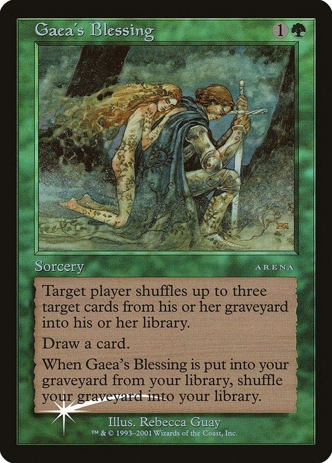 Magic: The Gathering MTG Single Gaea's Blessing [Arena League 2001]