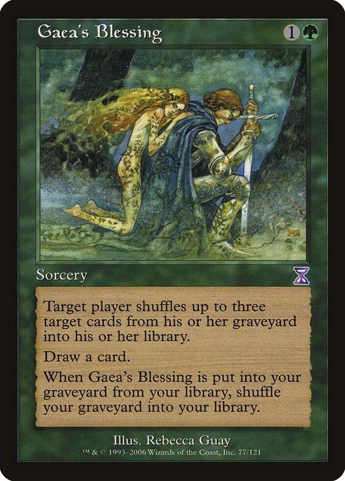 Magic: The Gathering MTG Single Gaea's Blessing [Time Spiral Timeshifted]