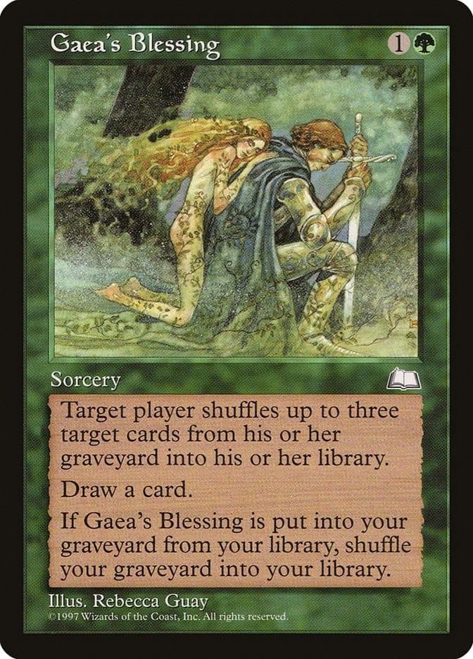 Magic: The Gathering MTG Single Gaea's Blessing [Weatherlight]