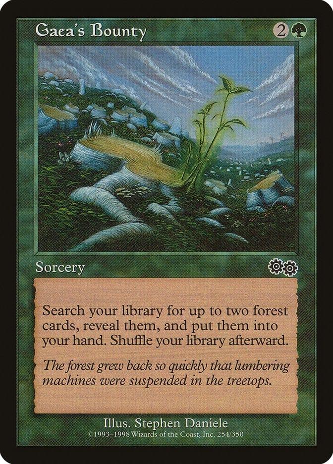 Magic: The Gathering MTG Single Gaea's Bounty [Urza's Saga]