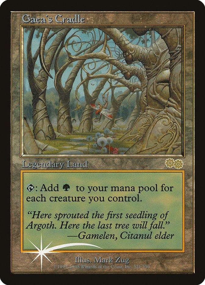 Magic: The Gathering MTG Single Gaea's Cradle [Judge Gift Cards 1998]