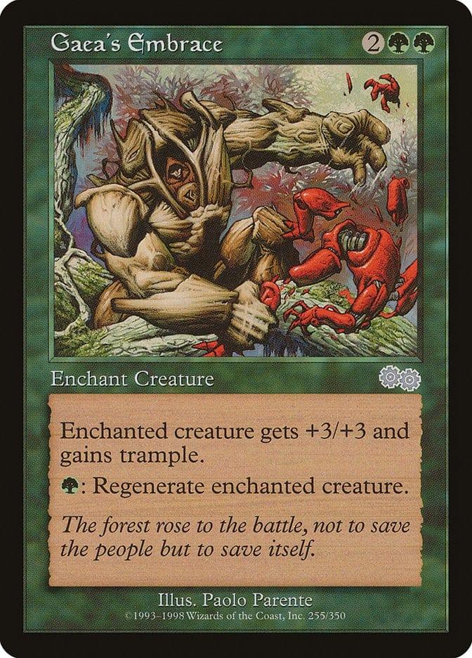 Magic: The Gathering MTG Single Gaea's Embrace [Urza's Saga]