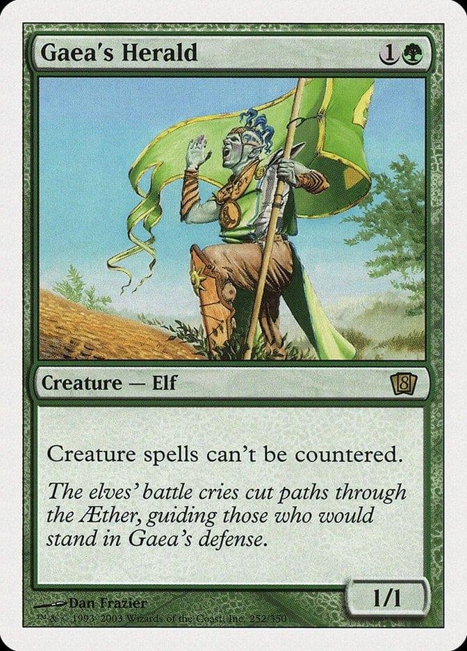Magic: The Gathering MTG Single Gaea's Herald [Eighth Edition]
