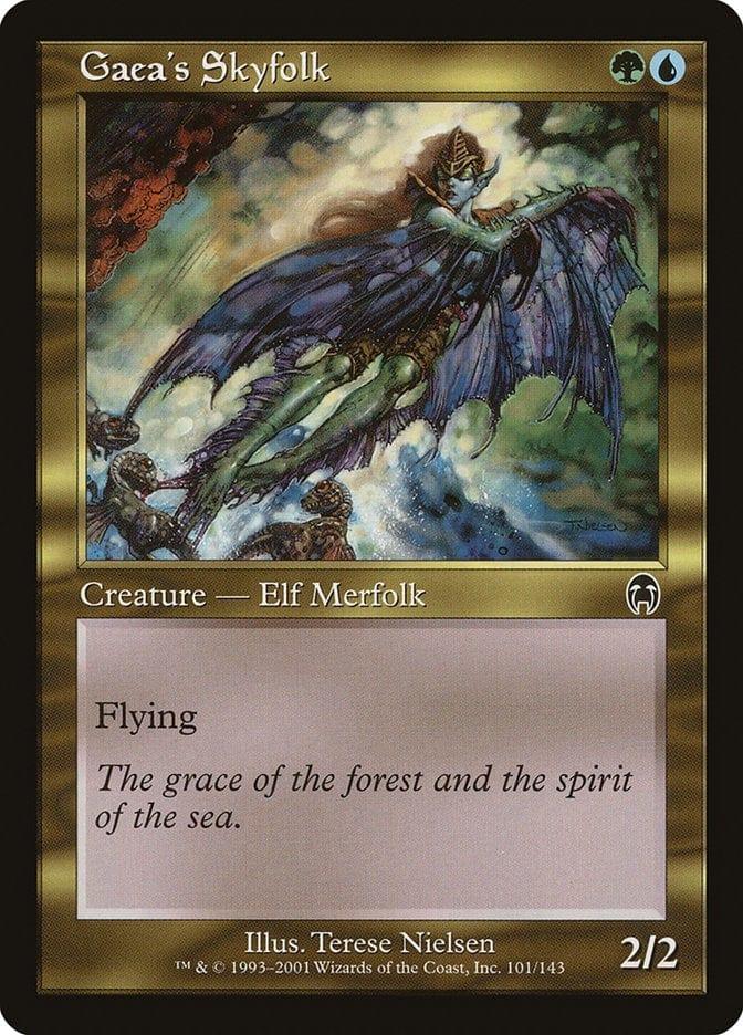 Magic: The Gathering MTG Single Gaea's Skyfolk [Apocalypse]