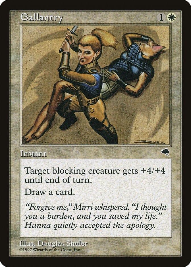 Magic: The Gathering MTG Single Gallantry [Tempest]