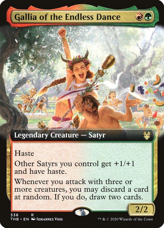 Magic: The Gathering MTG Single Gallia of the Endless Dance (Extended) [Theros Beyond Death]