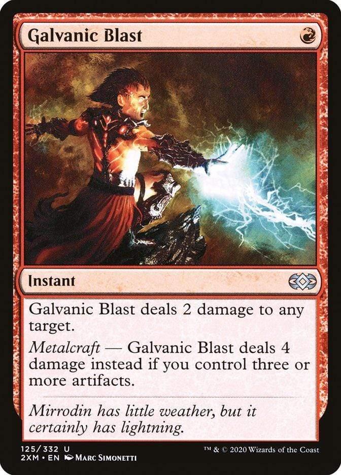 Magic: The Gathering MTG Single Galvanic Blast [Double Masters]