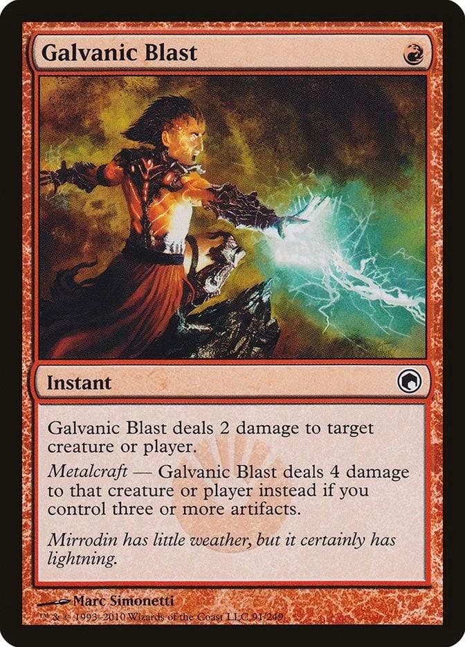 Magic: The Gathering MTG Single Galvanic Blast [Scars of Mirrodin]