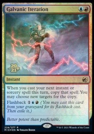 Magic: The Gathering MTG Single Galvanic Iteration [Innistrad: Midnight Hunt Prerelease Promos]